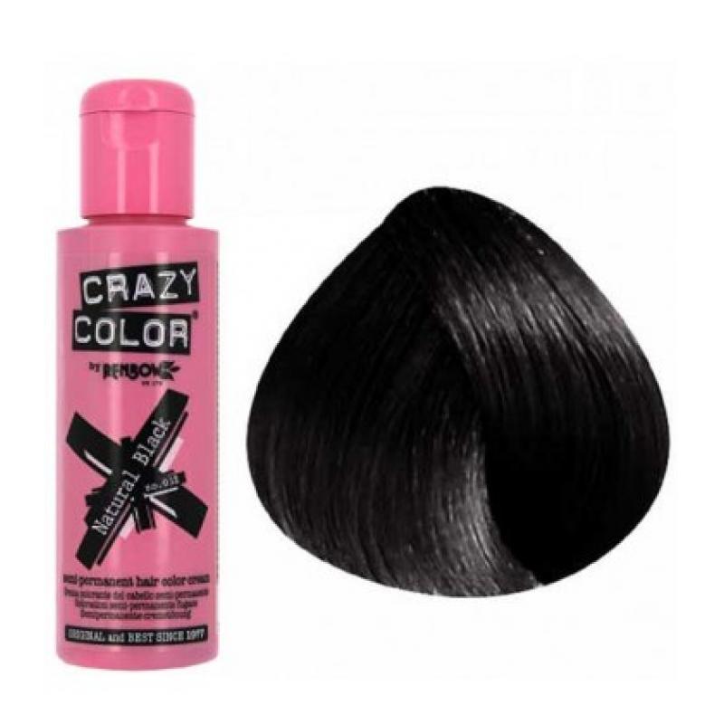 CRAZY COLOR INTRO KIT NATURAL BLACK 150 ML