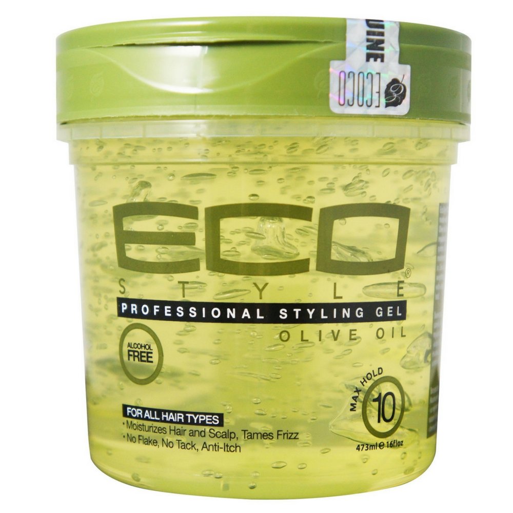 ECOSTYLE STYLING GEL OLIVE OIL GREEN 16 OZ