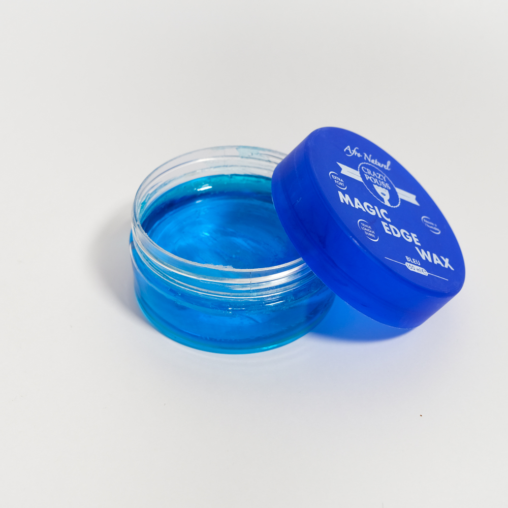 CRAZY POUSS MAGIC EDGE WAX BLEU 150 ML