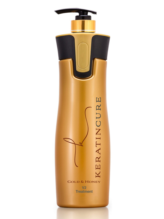 KERATINCURE GOLD &amp; HONEY V2 HAIR TRAITEMENT AVEC FORMOL 960 ml