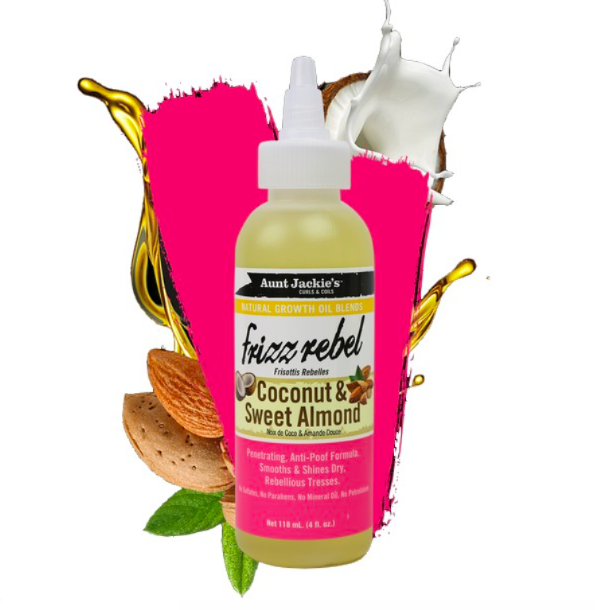 AUNT JACKIE'S FRIZZ REBEL COCONUT &amp; SWEET ALMOND 118ml