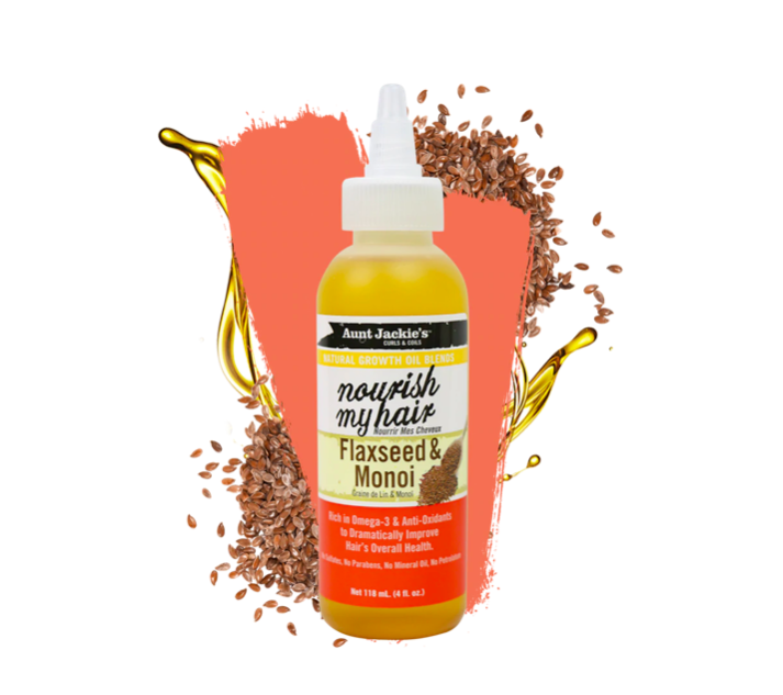 AUNT JACKIE'S NOURISH MY HAIR FLAXSEED &amp; MONOI 118ml