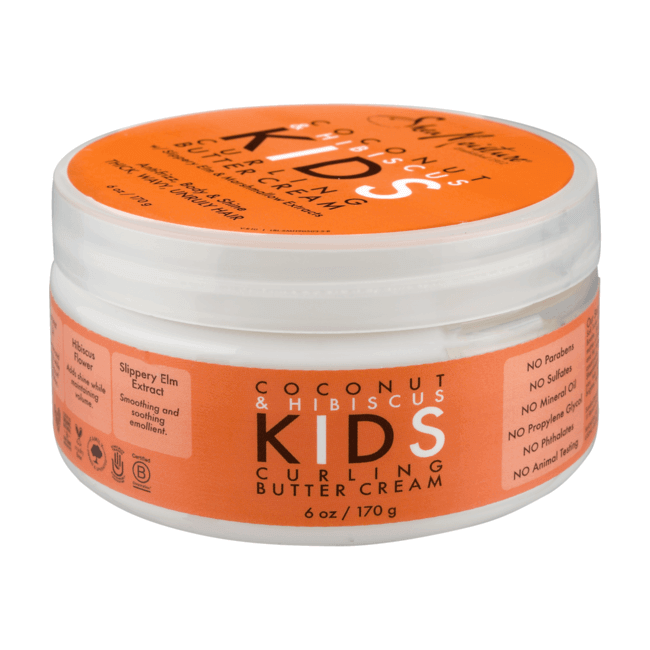 SHEA MOISTURE COCONUT &amp; HIBISCUS KIDS CURLING BUTTER CREAM 170g