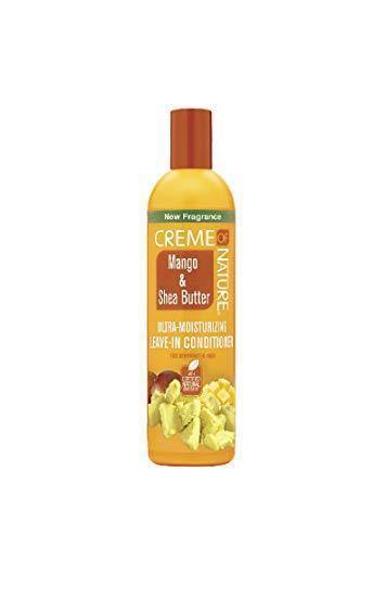 CREME OF NATURE MANGO &amp; SHEA BUTTER Ultra-Moisture Leave-In Conditioner 8,45oz