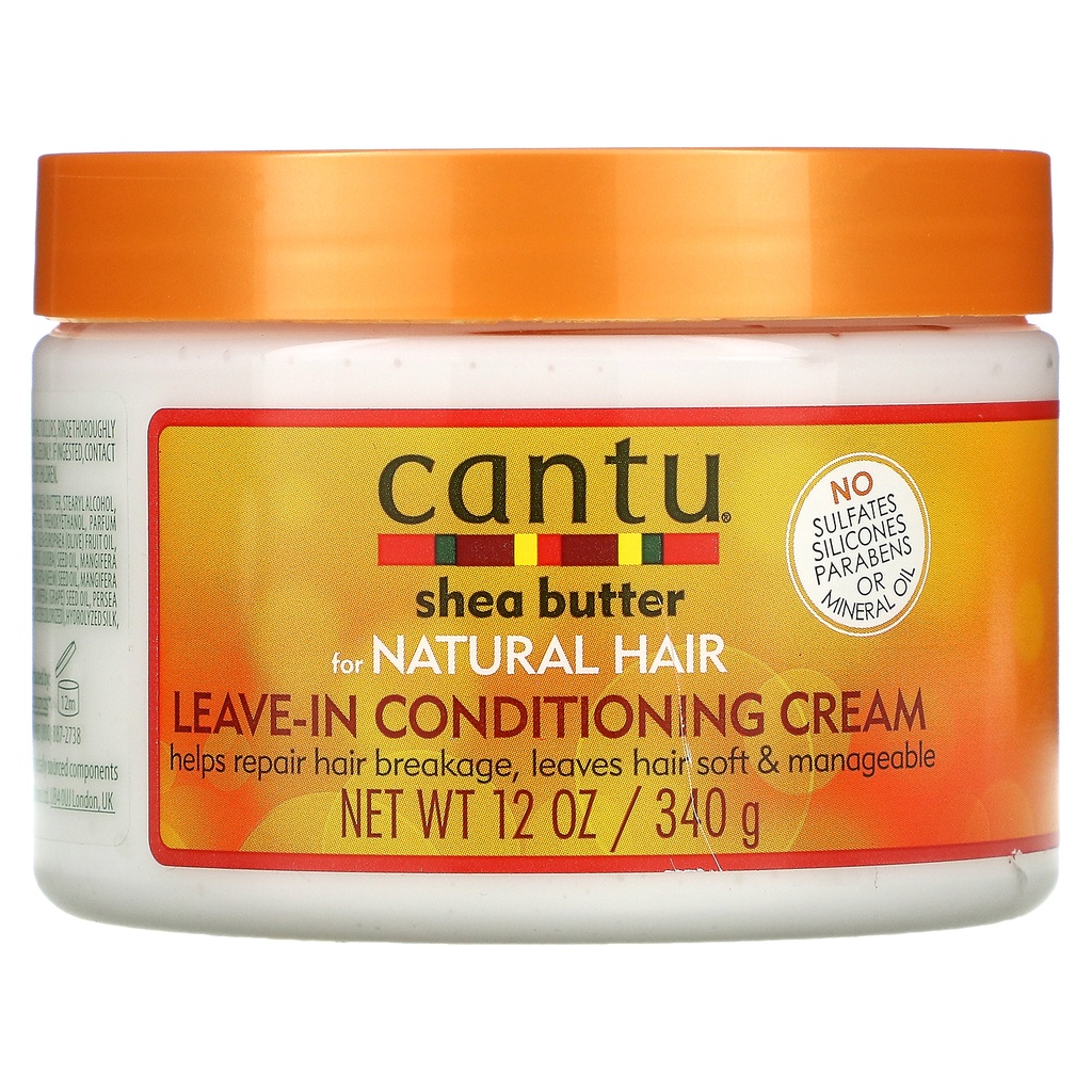 CANTU SHEA BUTTER LEAVE-IN CONDITIONING CREAM 340g