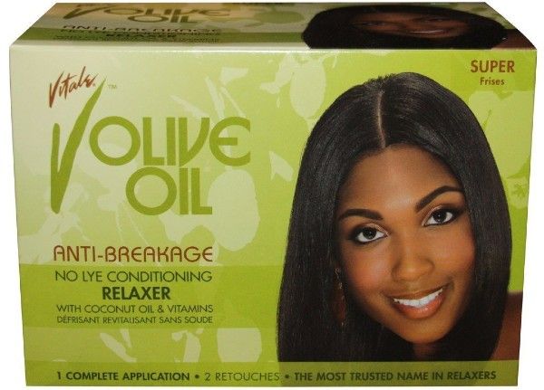 VITALR OLIVE OIL ANTI-BREAKAGE NO LYE CONDITIONING RELAXER 1APP