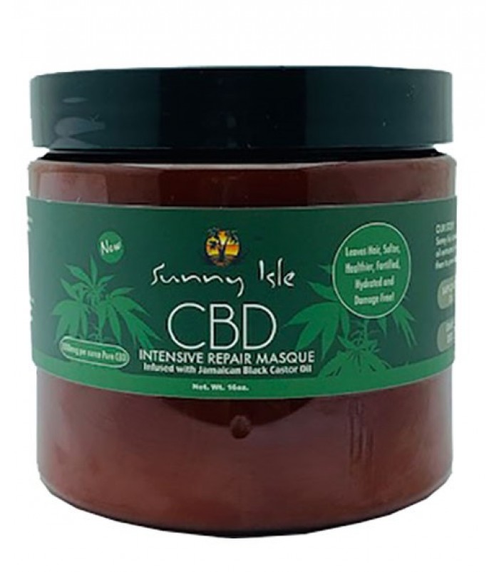 SUNNY ISLE CBD INTENSIVE REPAIR MASQUE 16oz