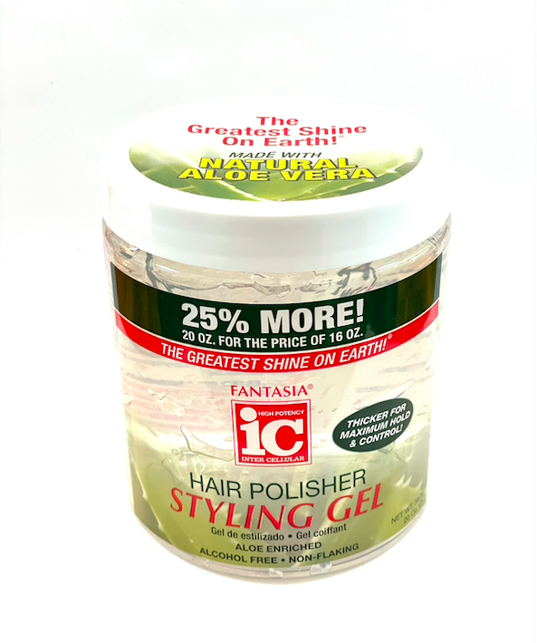 FANTASIA IC HAIR POLISHER STYLING GEL 25% MORE 567g