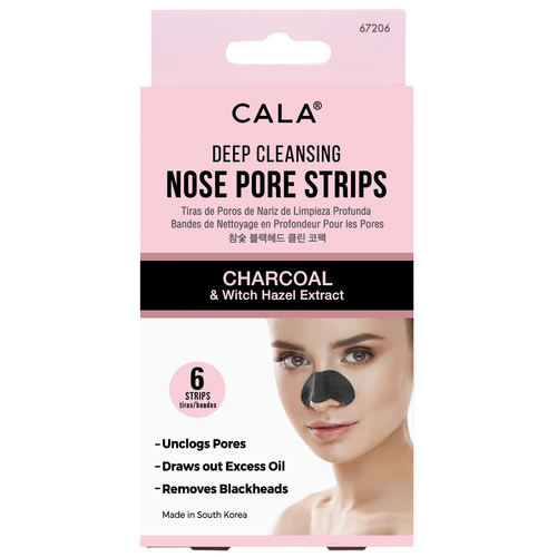 CALA NOSE PORE STRIPS CHARCOAL