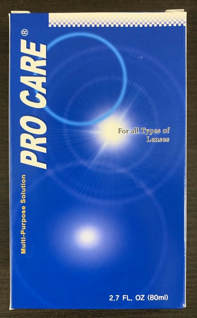 PRO CARE LIQUID LENTILLES DE CONTACTS 80 mL