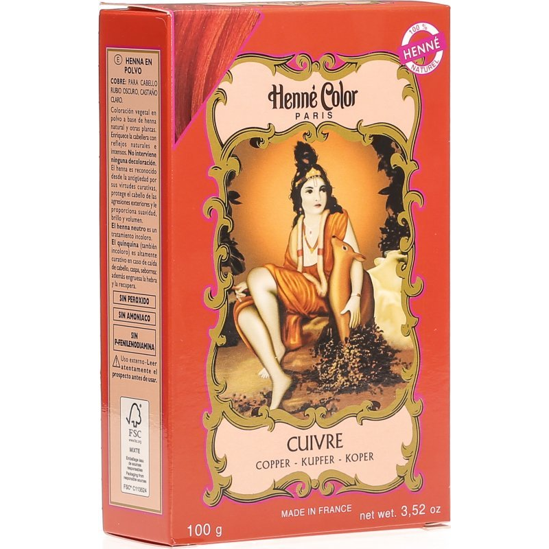 HENNE COLOR CUIVRE 100g