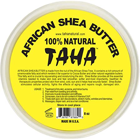 TAHA AFRICAN SHEA BUTTER 8 oz