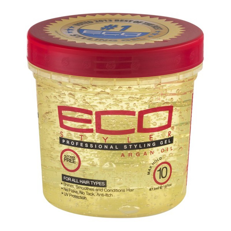 ECOSTYLE STYLING GEL ARGAN OIL CHAMPAGNE 24 OZ