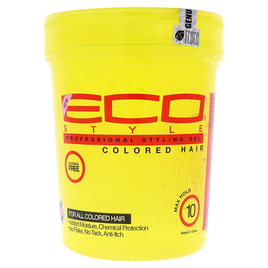 ECOSTYLE STYLING GEL FOR COLOR TREATED HAIE 946 ml