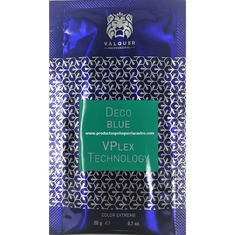 VALQUER DECO BLEU VPLEX TECHNOLOGY 20g