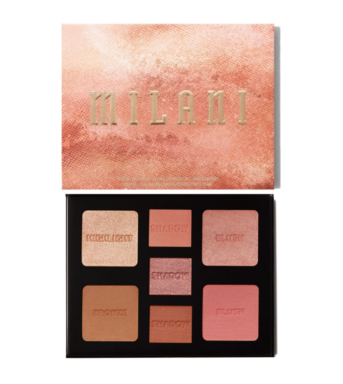 MILANI All-Inclusive Palette yeux, joues &amp; Visage  LIGHT TO MEDIUM