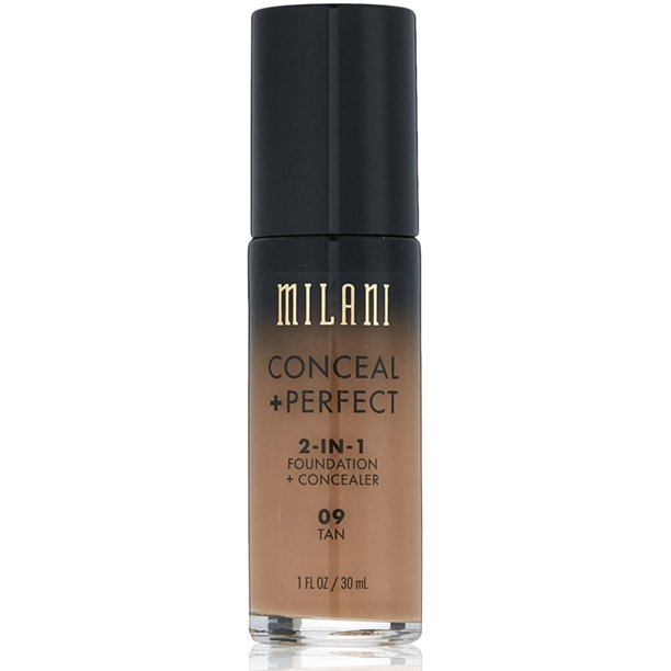 MILANI CONCEAL + PERFECT 2 IN 1 TAN 9