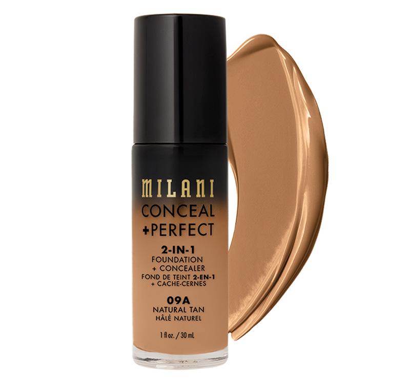 MILANI CONCEAL + PERFECT 2 IN 1 NATURAL TAN 09A