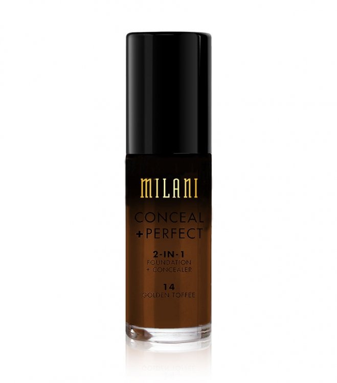 MILANI CONCEAL + PERFECT 2 IN 1 GOLDEN TOFFEE 14