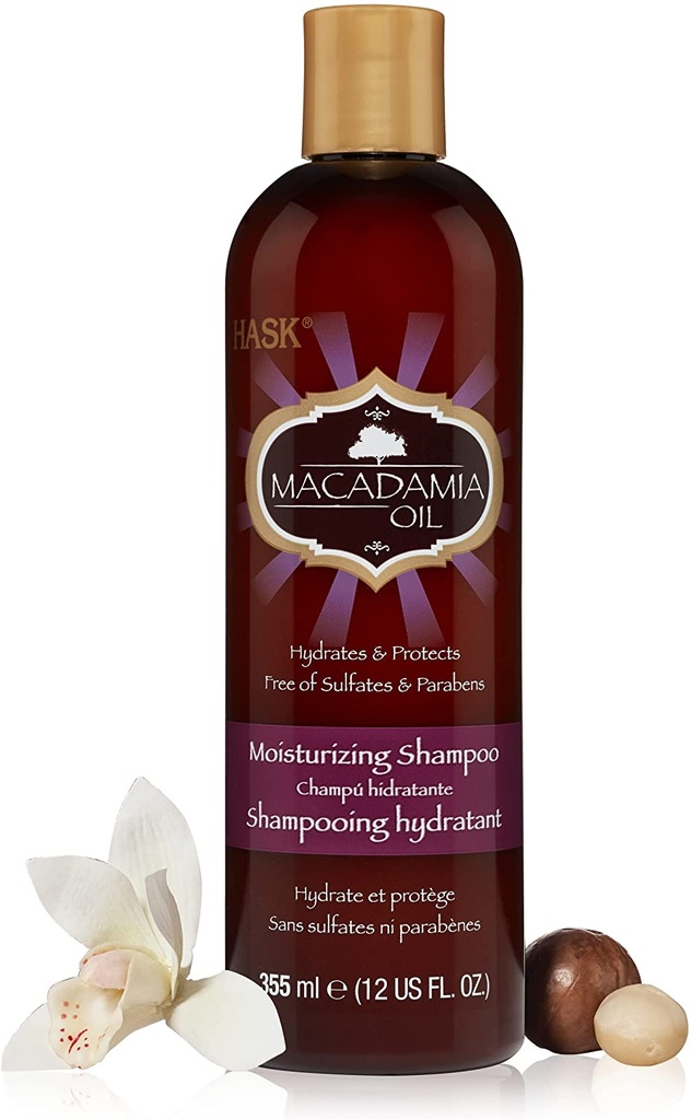 HASK MACADAMIA OIL MOISTURIZING SHAMPOO