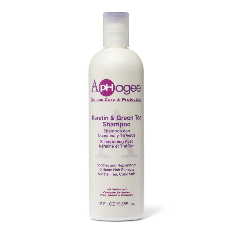 APHOGEE KERATIN &amp; GREEN TEA SHAMPOO 355mL