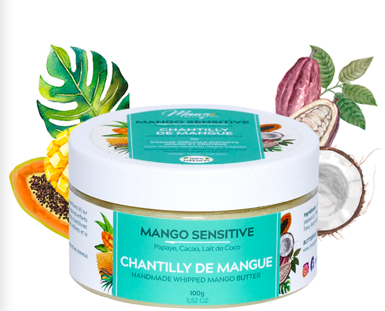 MANGO BUTTERFULL MANGO SENSITIVE CHANTILLY DE MANGUE 100g