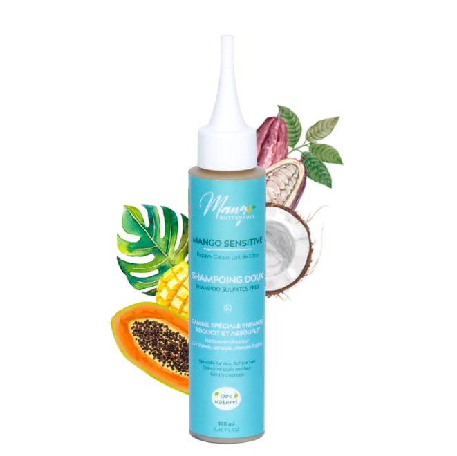 MANGO BUTTERFULL MANGO SENSITIVE SHAMPOING DOUX 100mL