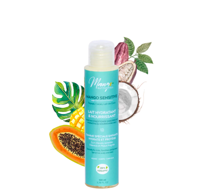 MANGO BUTTERFULL MANGO SENSITIVE LAIT HYDRATANT &amp; NOURISSANT 100g