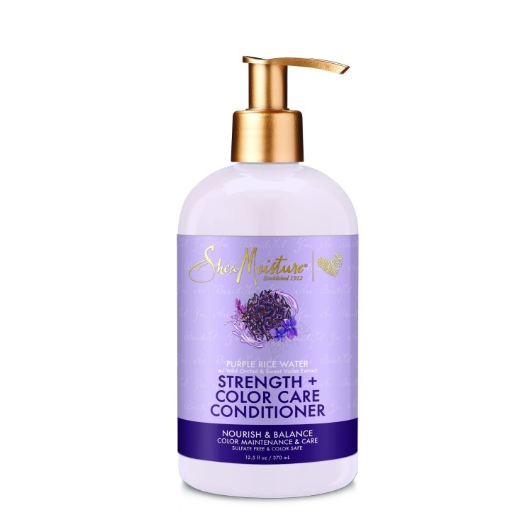 SHEA MOISTURE PURPLE RICE WATER STRENGTH + COLOR CARE CONDITIONER