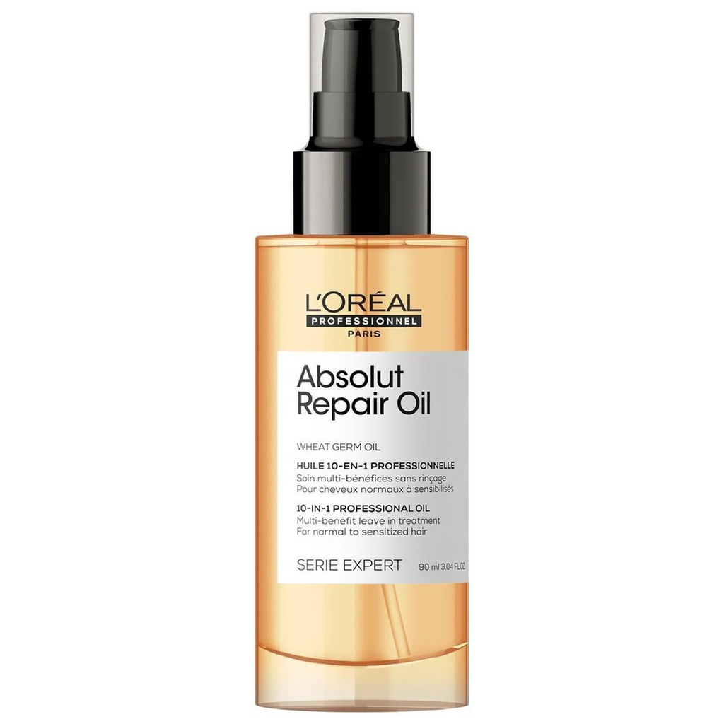 L'OREAL PRO PARIS ABSOLUT REPAIR OIL HUILE 10-EN-1 90ML