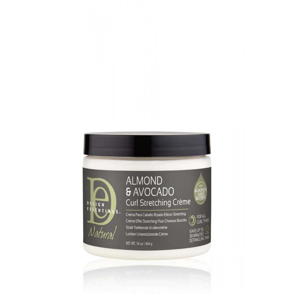 DESIGN ESSENTIALS ALMOND &amp; AVOCADO DEFINING CREME GEL 454g