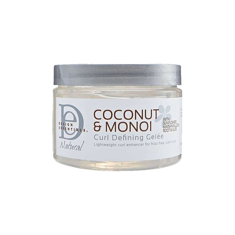 DESIGN ESSENTIALS COCONUT &amp; MONOI CURL DEFINING GELEE 340g