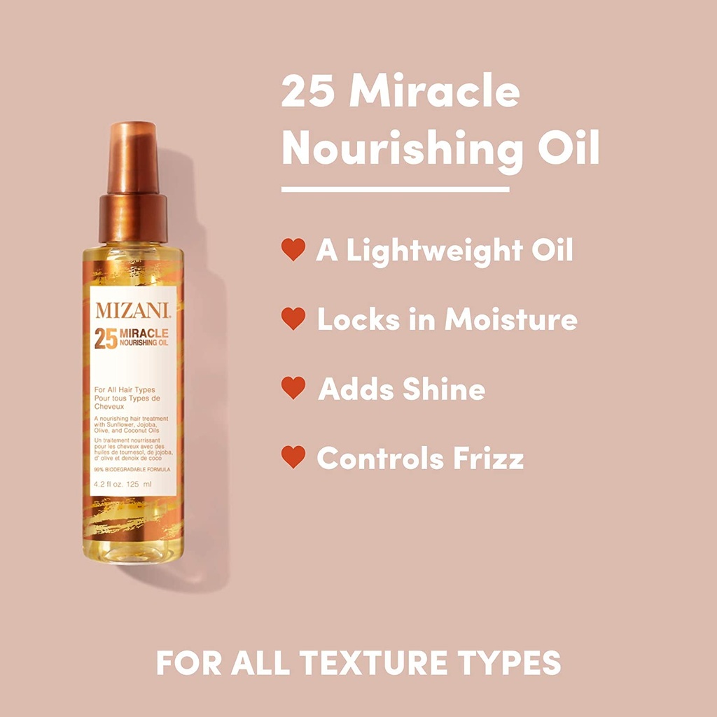 MIZANI 25 Miracle Nourishing Oil 125mL