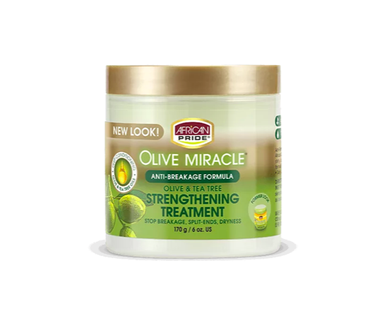 AFRICAN PRIDE OLIVE MIRACLE STRENGTHENING TREATMENT 179g