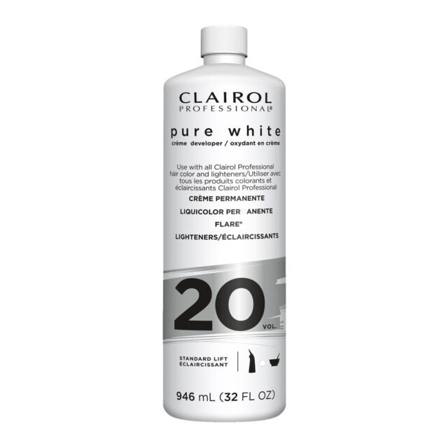 CLAIROL PURE WHITE DEVELOPER 20 VOLUME 946 ML