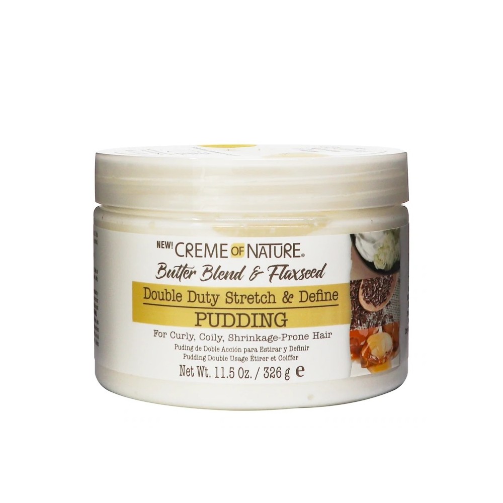 CREME OF NATURE BUTTER BLEND &amp; FLAXSEED PUDDING 326g