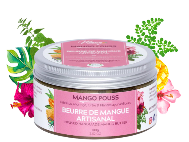 MANGO BUTTERFULL POUSS BEURRE DE MANGUE ARTISANAL 100g