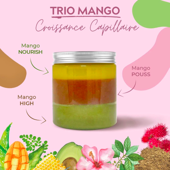 MANGO BUTTERFULL TRIO MANGO SPECIAL CROISSANCE CAPILAIRE 250G