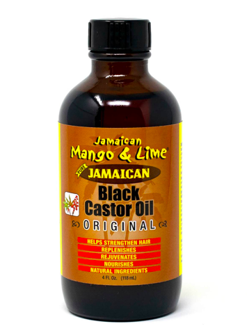 JAMAICAN MANGO &amp; LIME BLACK CASTOR OIL ORIGINAL 4oz