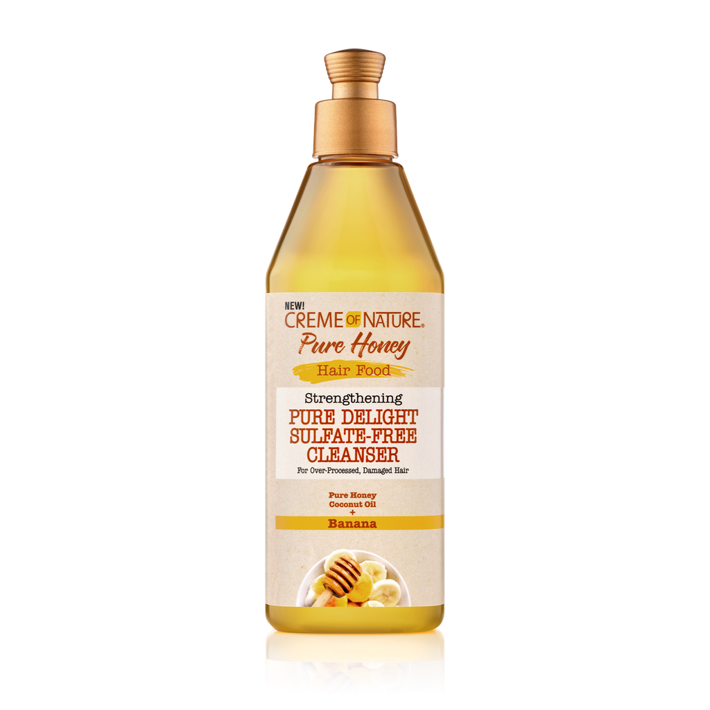 CREME OF NATURE PURE HONEY PURE DELIGHT SULFATE-FREE CLEANSER 355mL