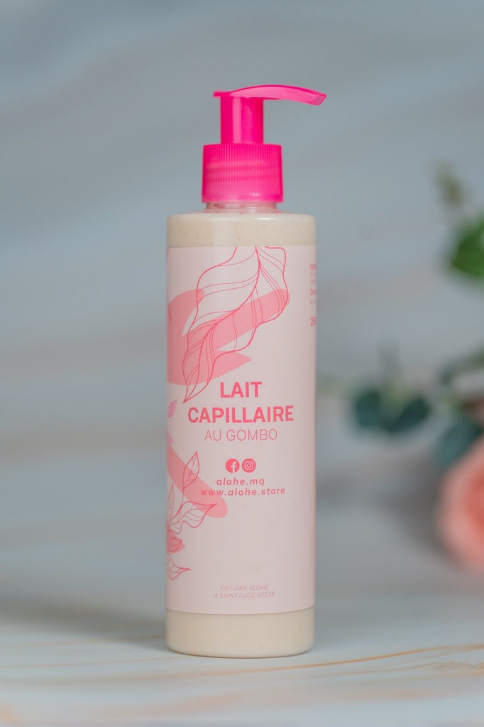 ALOHÉ Lait Capillaire au Gombo 250 ml