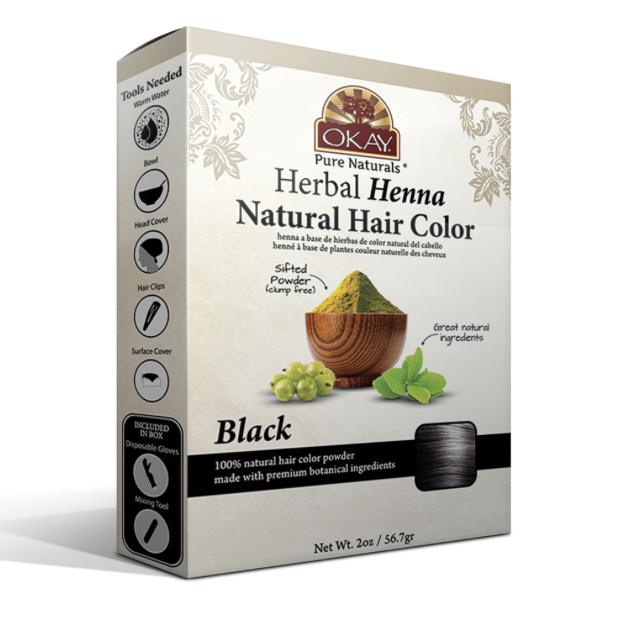 Herbal Henna Natural Haïr Color OKAY ,wine red