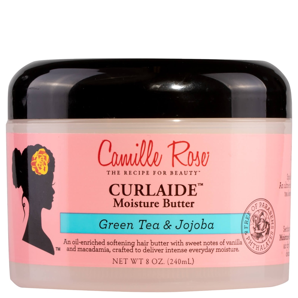 Camille Rose CURLAIDE Moisture butter Green tea &amp; Jojoba  240 ML