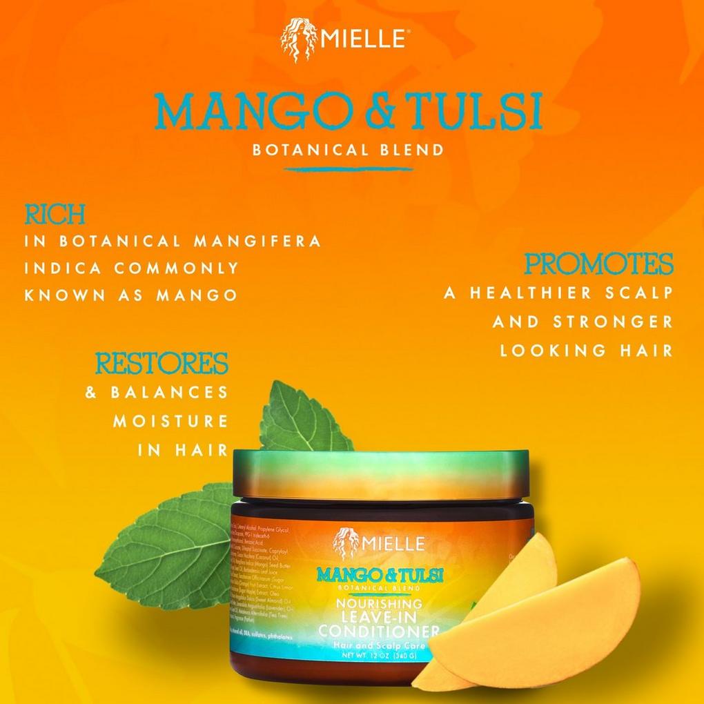 Mielle MANGO &amp; TULSI Leave-in Conditioner 340G