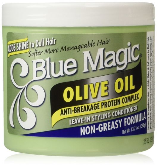BLUE MAGIC Olive Oil Leave In Stylibg Conditioner 390G