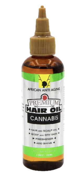 AFRICAN ANTI AGING HAIR OIL 12 en 1 Cannabis 100ML