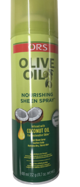 ORS OLIVE OIL Nourishing Sheen Spray COCONUT OIL481ML