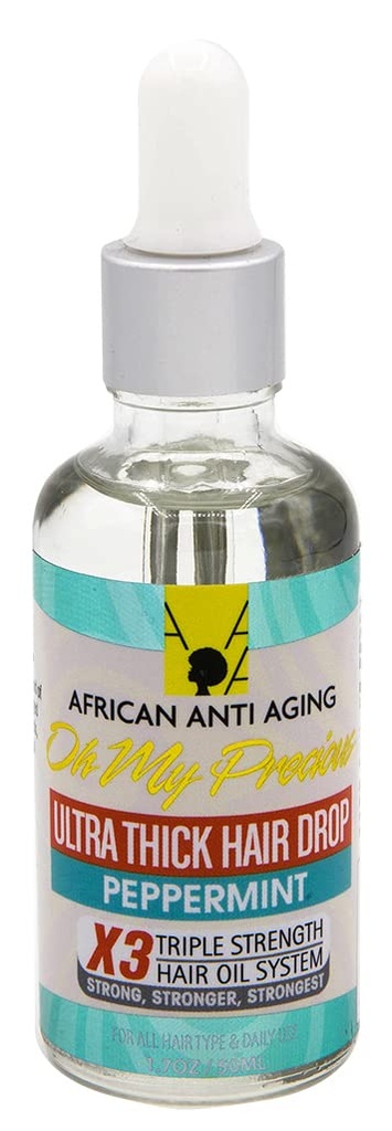 AFRICA  ANTI AGING HAIR DROP OIL Peppermint 50ML