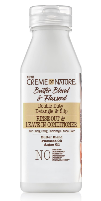 CREME OF NATURE Leave In Conditioner Butter Blend ,Flaxseed Oil, Argan Oil 51,8ML