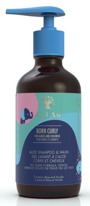 ASIAM BORN CURLY Aloe Shampoo  240ML